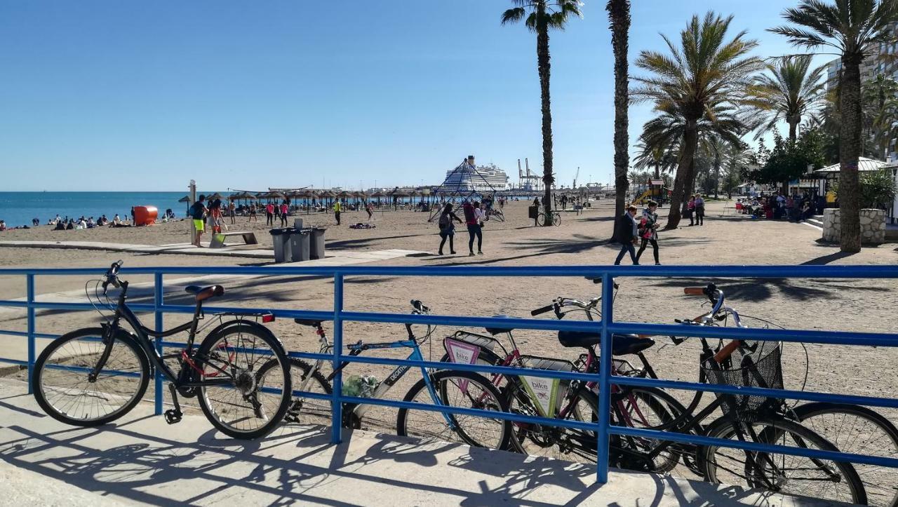 Costa Del Sol Primera Linea De Playa Malagueta Málaga Exterior foto